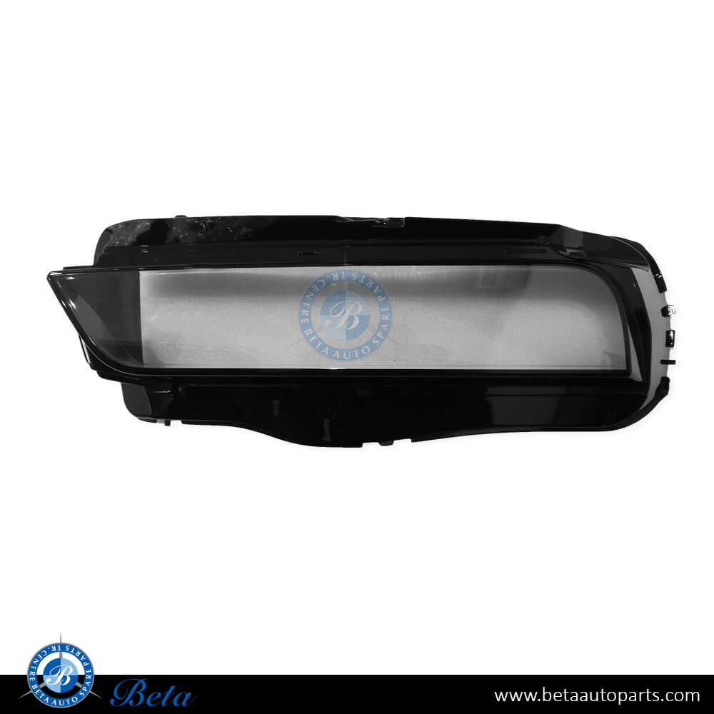 Left Side Headlamp Lens for LED for BMW 7 Series 2023-Up models, Part Number 63115A5F5A1 Left Side Headlamp Lens for LED for BMW 7 Series 2023-Up models, Part Number 63115A5F5A1